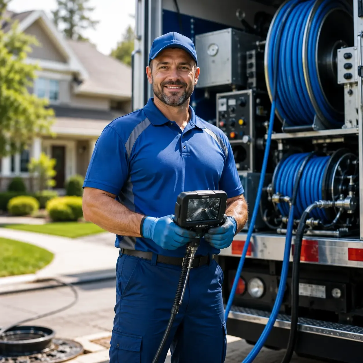 Local outdoor drain cleaning specialists in Floresville, TX